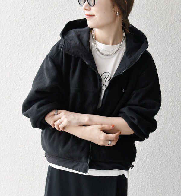 SHIPS any「【SHIPS any別注】La Hutte:〈洗濯機可能〉リバーシブル マウンテン パーカ」|ブルゾン・スタジャン|