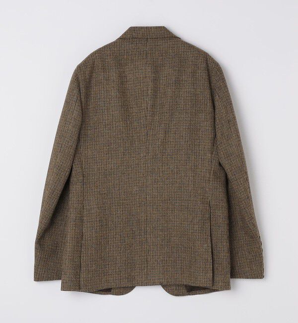 SHIPS「【SHIPS別注】CARUSO: AIDA ハウンドトゥース ツイード ジャケット」|テーラードジャケット|