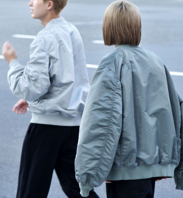 SHIPS「City Ambient Products: MA-1」|ブルゾン・スタジャン|