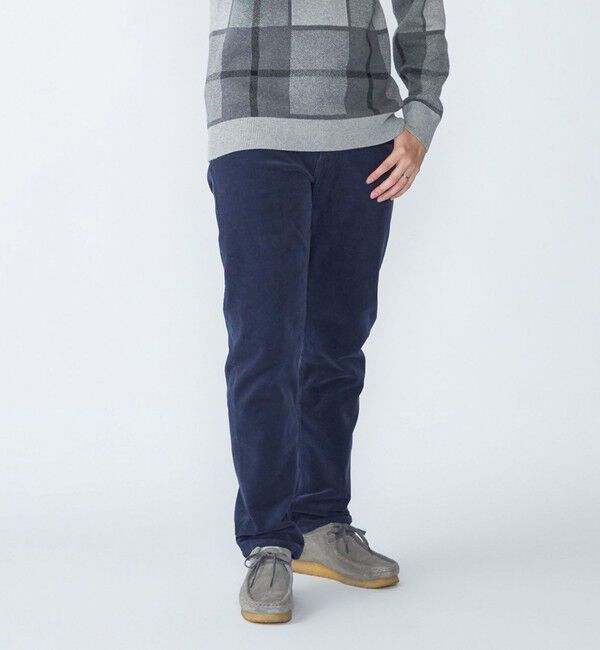 SHIPS「SHIPS: コーデュロイ 5ポケット パンツ」|その他|ネイビー