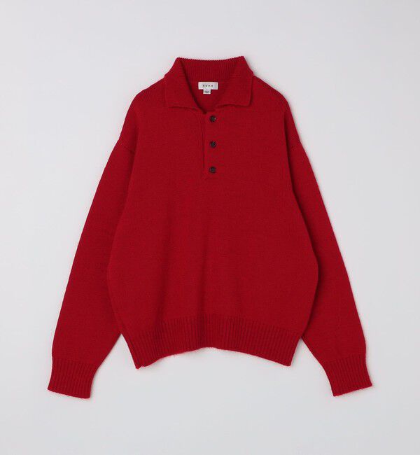 SHIPS「【City Ambient Products別注】tone: POLO SWEATER」|ニット・セーター|