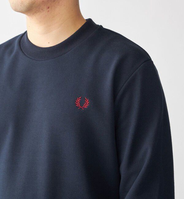 SHIPS「【SHIPS別注】FRED PERRY: シングル ティップ スウェットシャツ」|スウェット・ジャージ|