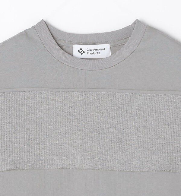 SHIPS「City Ambient Products: フランケン ボーダー Tシャツ」|Tシャツ・カットソー|