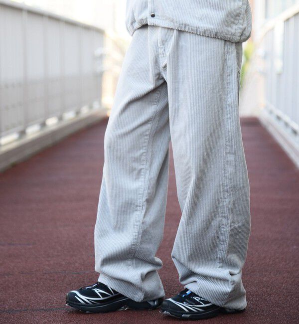 SHIPS「City Ambient Products:〈手洗い可能〉コーデュロイ バギー ストレート パンツ」|その他|