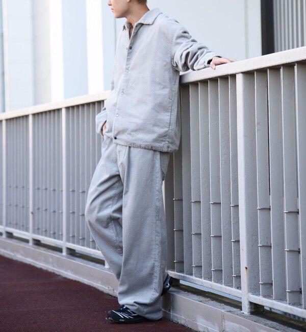 SHIPS「City Ambient Products:〈手洗い可能〉コーデュロイ バギー ストレート パンツ」|その他|