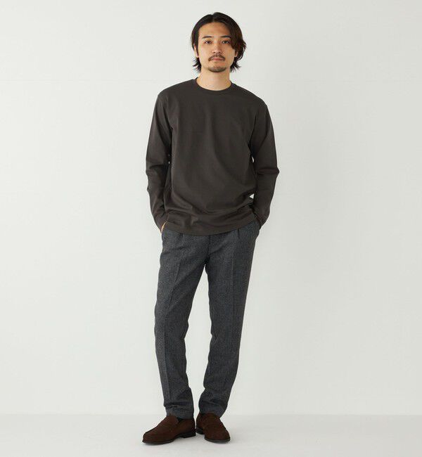 SHIPS Colors 「SHIPS Colors:〈UVカット・速乾〉AVANT(R) 3D ロングスリーブ ビズT◇」|Tシャツ・カットソー|