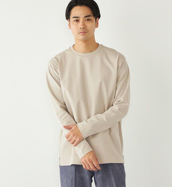 SHIPS Colors 「SHIPS Colors:〈UVカット・速乾〉AVANT(R) 3D ロングスリーブ ビズT◇」|Tシャツ・カットソー|