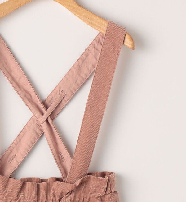 SHIPS KIDS「SHIPS KIDS:100～130cm / コーデュロイ ストラップ ワイド パンツ」|その他|