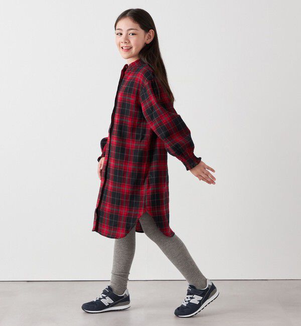 SHIPS any「SHIPS any:〈洗濯機可能〉ウォーム ネル/コーデュロイ シャツ ワンピース <KIDS>」|ワンピース|