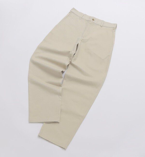 SHIPS「DE BONNE FACTURE: BALLOON TROUSERS」|チノ|