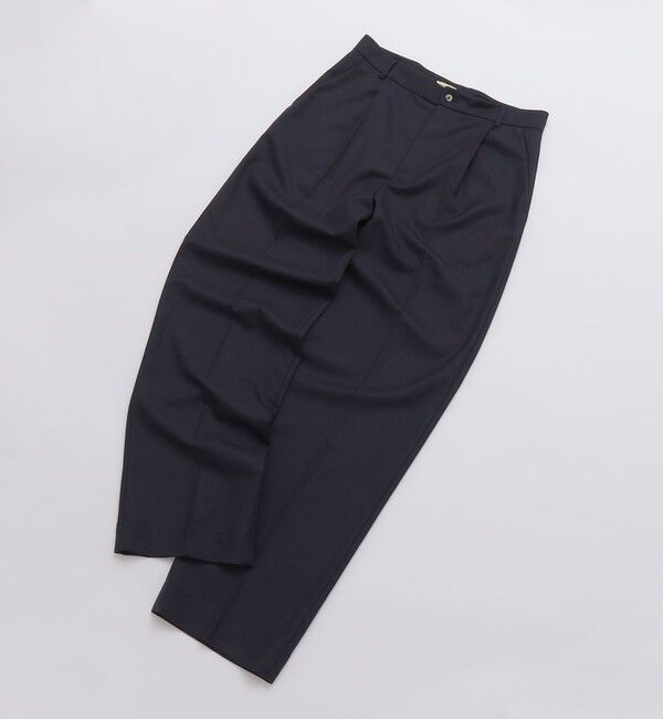 SHIPS「DE BONNE FACTURE: GRANDAD TROUSERS」|スラックス|