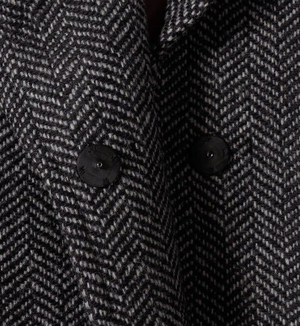 SHIPS for women「SHIPS Primary Navy Label:ヘリンボーンツイード ジャケット コート」|その他|