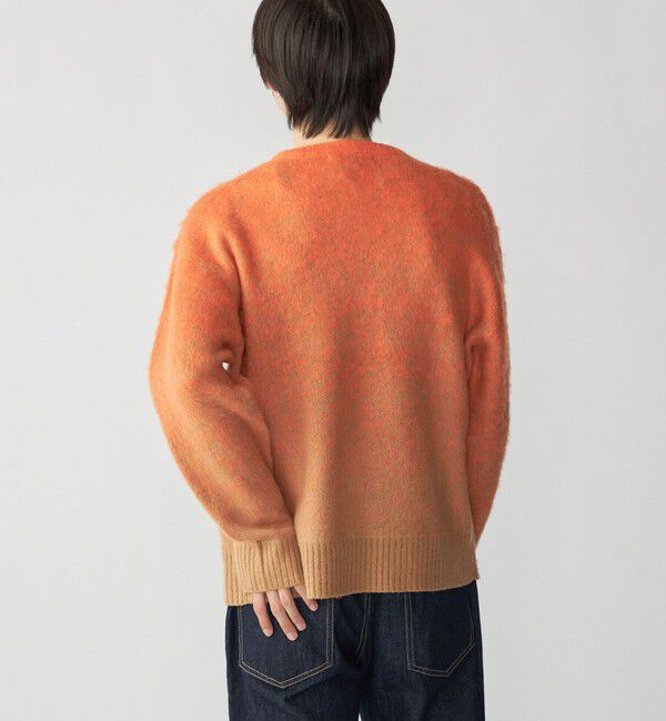 SHIPS「City Ambient Products: グラデーション シャギー クルーネック ニット」|ニット・セーター|