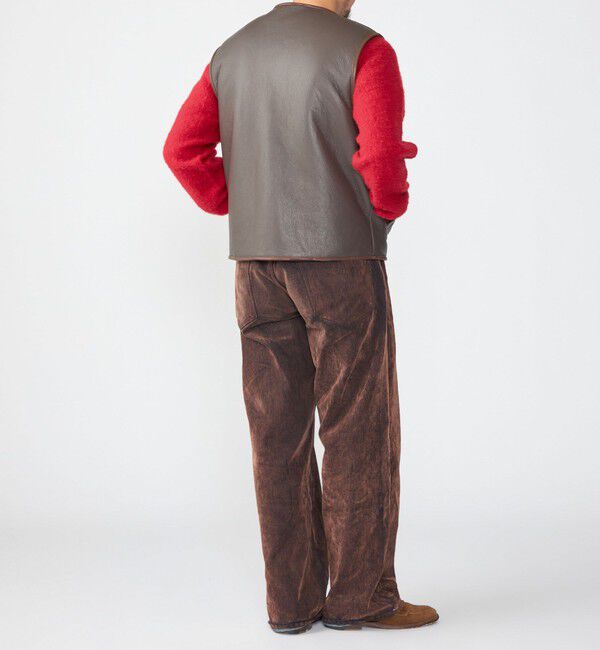 SHIPS「SHIPS: ムートン ベスト」|ベスト・ジレ|