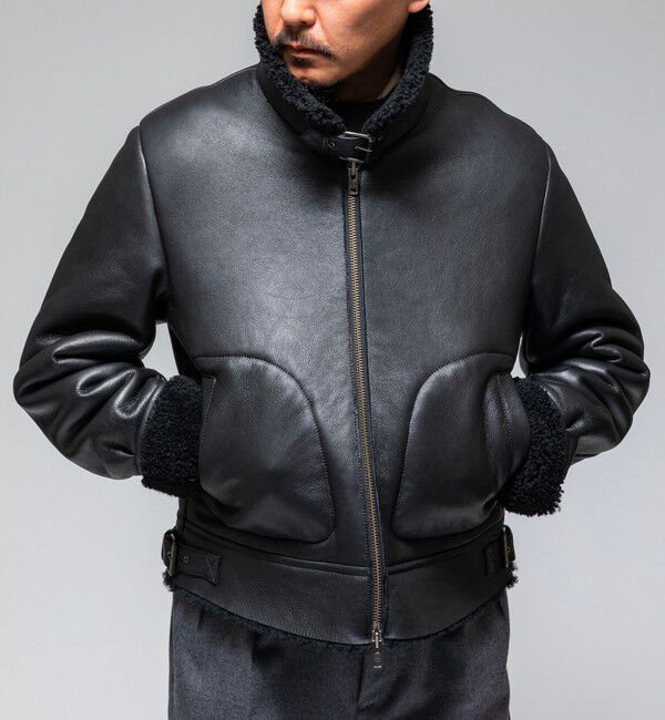 SHIPS「SHIPS: ムートン ジャケット B-3」|その他|