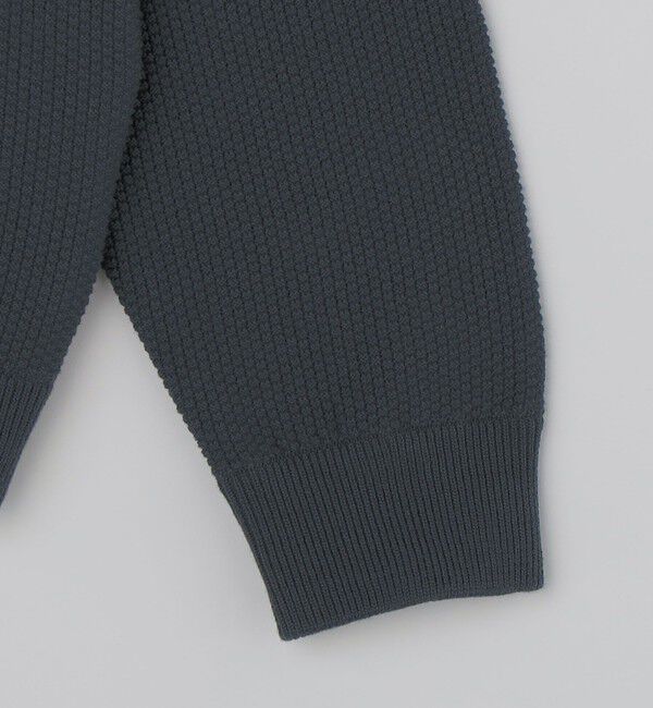 SHIPS「SHIPS: 〈手洗い可能〉SOLOTEX(R) ピケ ドライバーズ ニット」|カーディガン|