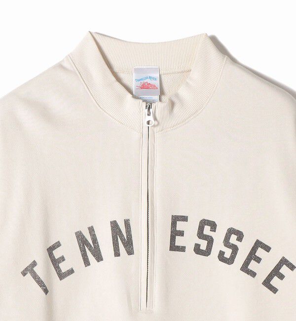 SHIPS for women「【SHIPS別注】TENNESSEE:〈洗濯機可能〉ハーフ ジップ スウェット」|スウェット・ジャージ|