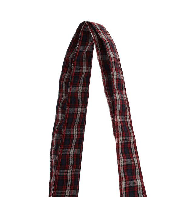 SHIPS any「SHIPS any: A4 チェック ロゴ トート バッグ」|トートバッグ|