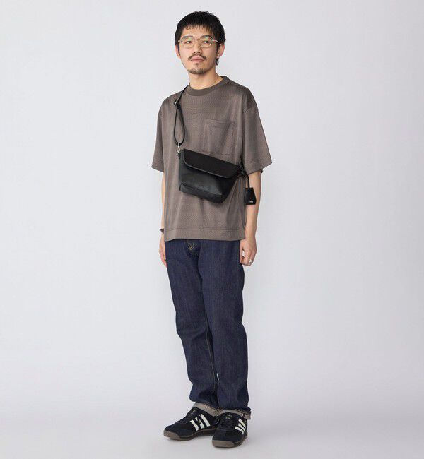 SHIPS「【WEB限定】SHIPS: 合成皮革 ミニ フラップ ショルダーバッグ」|ショルダー・メッセンジャー|