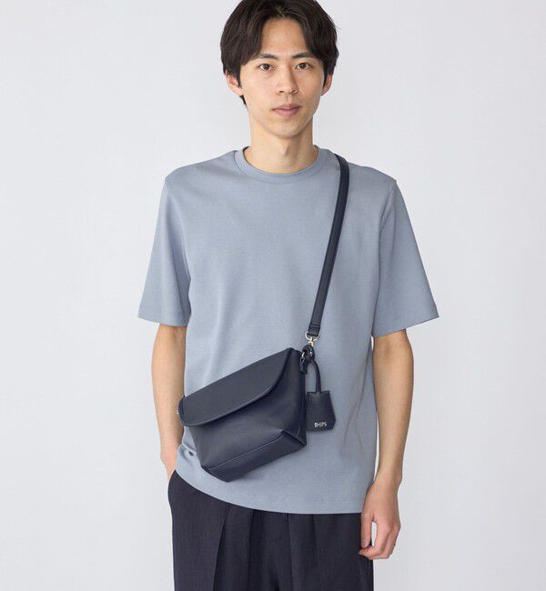 SHIPS「【WEB限定】SHIPS: 合成皮革 ミニ フラップ ショルダーバッグ」|ショルダー・メッセンジャー|