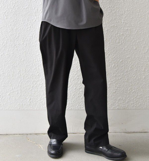 SHIPS any「SHIPS any: SOLOTEX(R) シアサッカー セミワイド イージーパンツ(セットアップ対応)26SS◆」|その他|