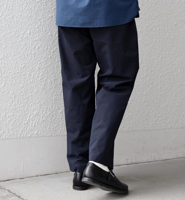 SHIPS any「SHIPS any: SOLOTEX(R) シアサッカー セミワイド イージーパンツ(セットアップ対応)26SS◆」|その他|