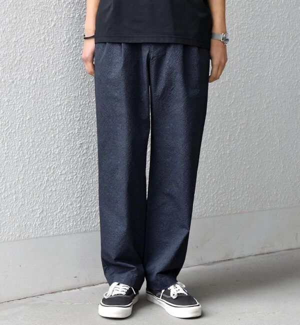 SHIPS any「SHIPS any: SOLOTEX(R) シアサッカー セミワイド イージーパンツ(セットアップ対応)26SS◆」|その他|