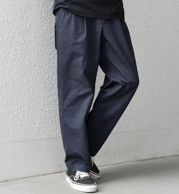 SHIPS any「SHIPS any: SOLOTEX(R) シアサッカー セミワイド イージーパンツ(セットアップ対応)26SS◆」|その他|