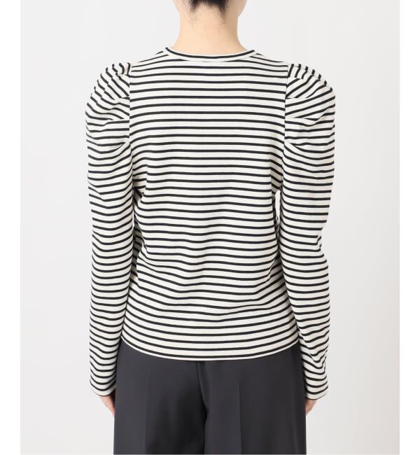 OUTDOOR PRODUCTS Usual Things「WEB限定カラーあり ボリュームスリーブボーダープルオーバー」|Tシャツ・カットソー|