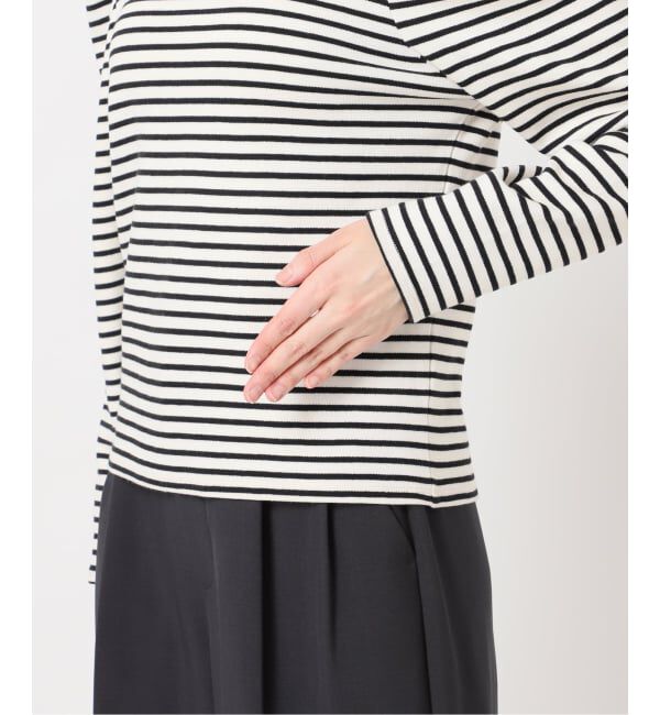 OUTDOOR PRODUCTS Usual Things「WEB限定カラーあり ボリュームスリーブボーダープルオーバー」|Tシャツ・カットソー|