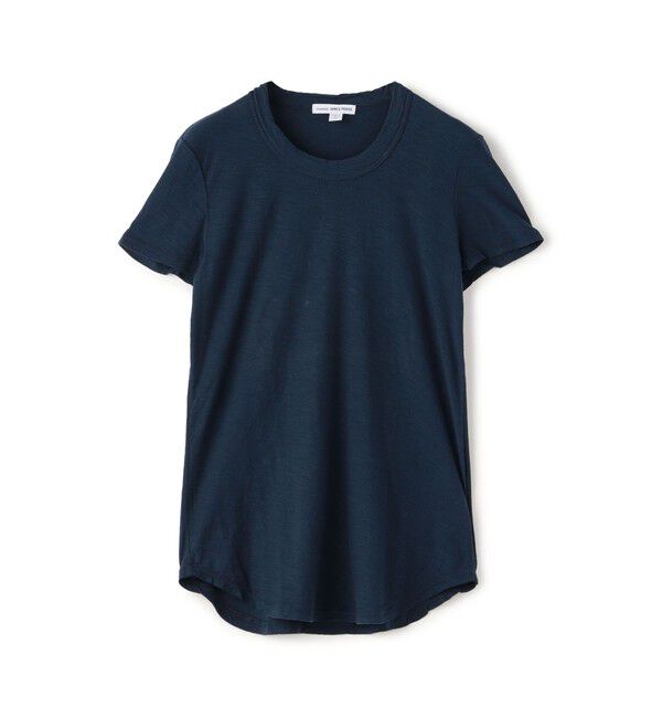 JAMES PERSE「スラブジャージー クルーネック Ｔシャツ WUA3037」|Tシャツ・カットソー|66 ブルー系