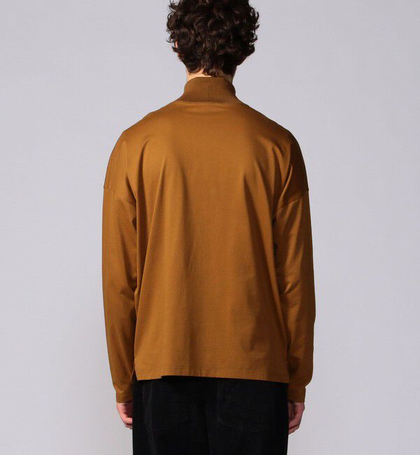 CABaN「CABaN コットン モックネックロングスリーブプルオーバー」|Tシャツ・カットソー|