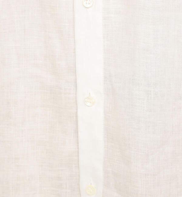 GALERIE VIE「リネンレギュラーカラーシャツ」|シャツ・ブラウス|