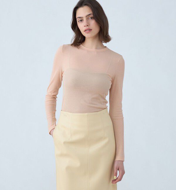 MACPHEE「シアージャージー クルーネックプルオーバー」|Tシャツ・カットソー|