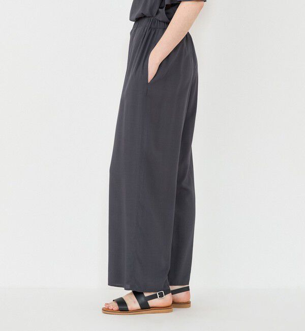 GALERIE VIE「ウォッシャブルレーヨン イージーパンツ」|その他|