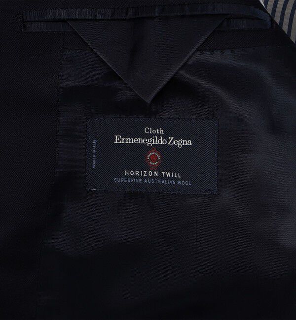 TOMORROWLAND MENS「ウールツイル シングルブレステッド2Bジャケット E.Zegna」|テーラードジャケット|