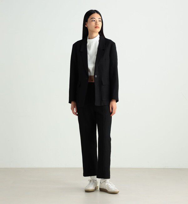 BACCA「ウールリネンギャバジン テーラードジャケット」|テーラードジャケット|