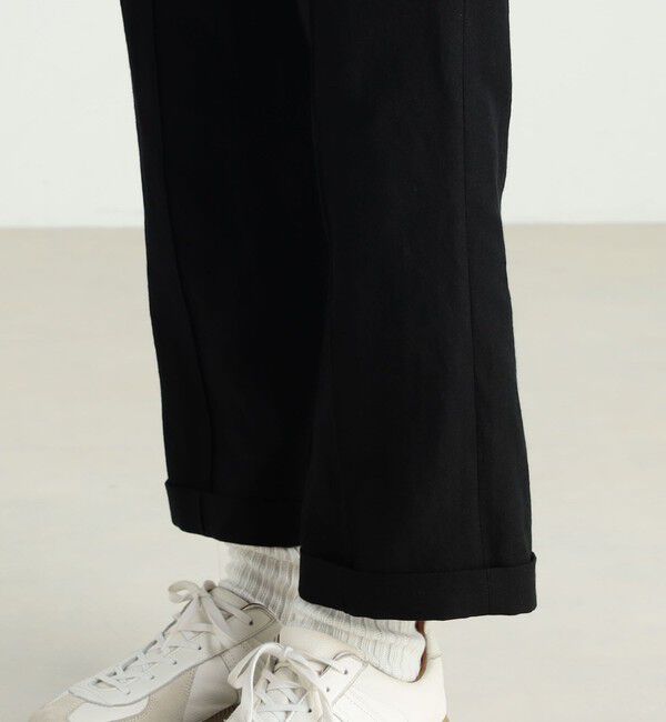 BACCA「ウールリネンギャバジン テーパードパンツ」|その他|