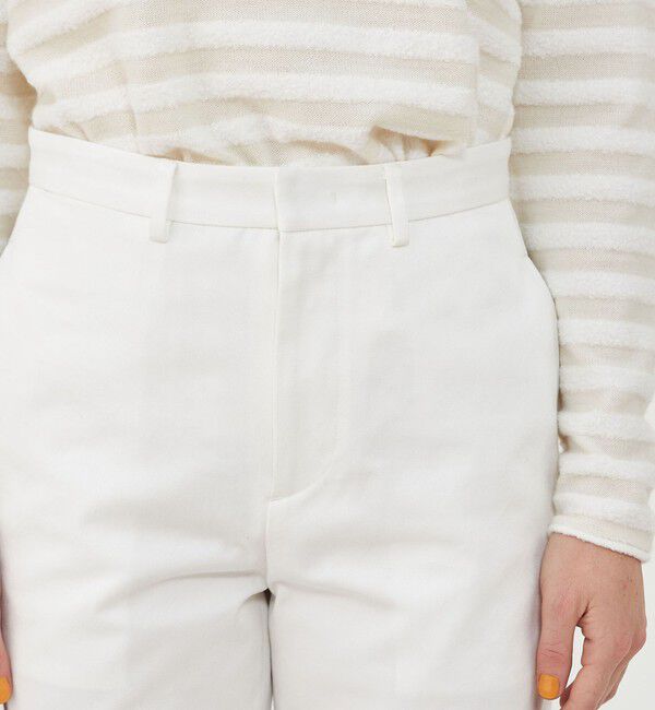 GALERIE VIE「ドライコットンチノ ストレートパンツ」|チノ|