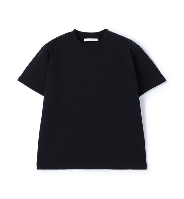 GALERIE VIE「コットン吊り天竺 クルーネックプルオーバー」|Tシャツ・カットソー|19 ブラック