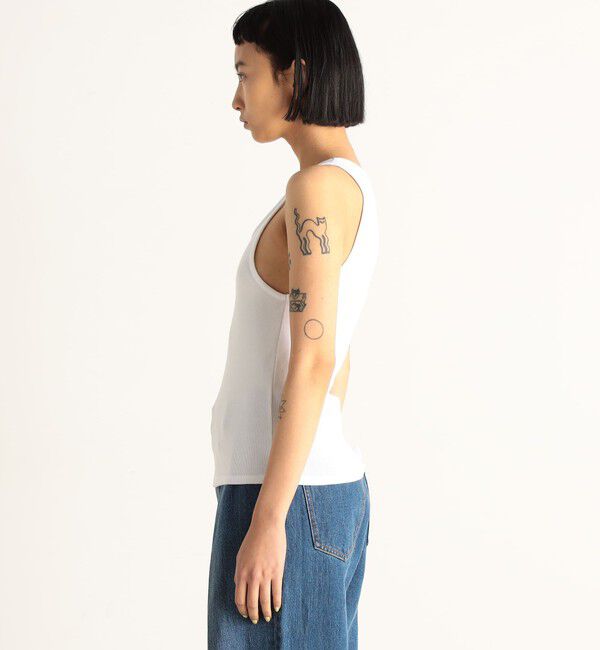 Edition「コットンフライス アシンメトリータンクトップ 」|タンクトップ|