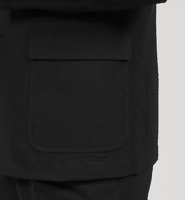 TOMORROWLAND MENS「コットンシアサッカー シングルブレステッド2Bジャケット」|テーラードジャケット|