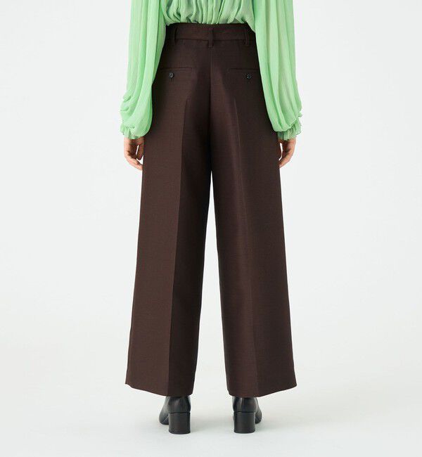 Ballsey「Diana 1タックワイドパンツ」|スラックス|