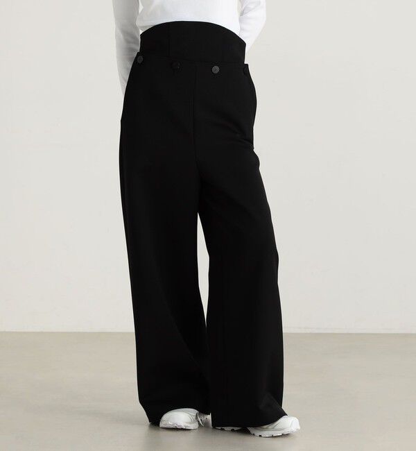 Edition「ウールサテン ハイウエストマリンパンツ」|その他|