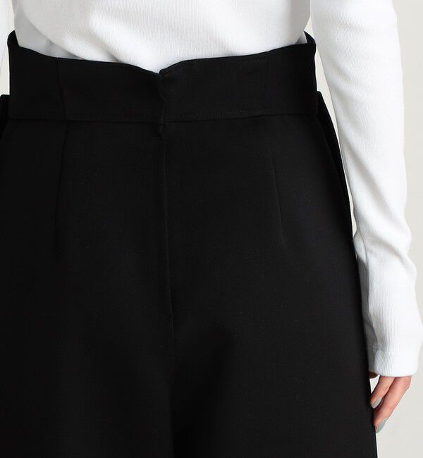 Edition「ウールサテン ハイウエストマリンパンツ」|その他|