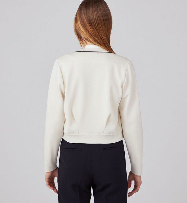 Ballsey「ミラノリブ クルーネックカーディガン」|カーディガン|