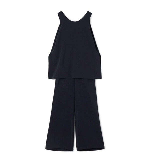 GALERIE VIE「ダブルクロス オールインワン」|オールインワン|69 ネイビー