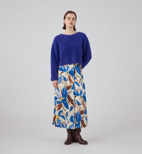 Ballsey「フラッフィーヤーン Vネックプルオーバー」|ニット・セーター|