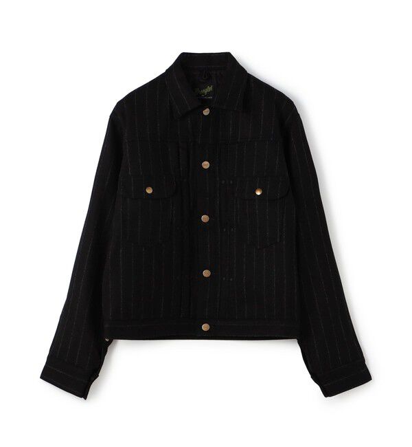 TOMORROWLAND MENS「【別注】Wrangler 111MJ ウールフランネル ブルゾン FOX BROTHERS」|ブルゾン・スタジャン|18 ブラック系