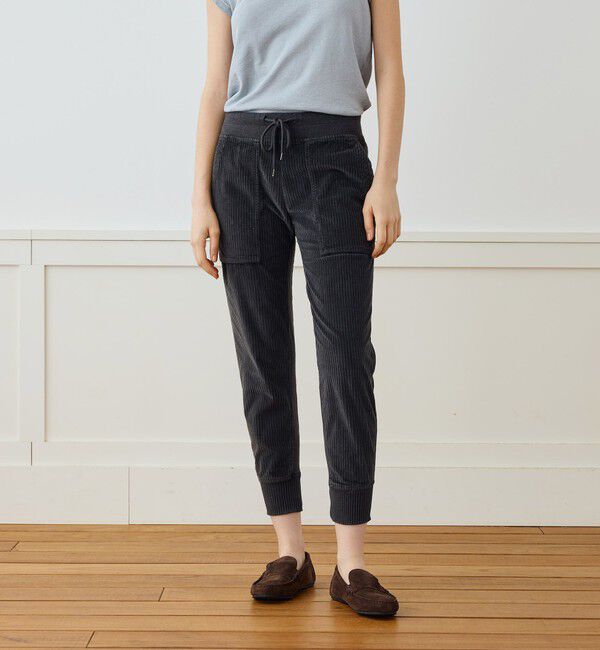 JAMES PERSE「コットンコーデュロイ 裾リブパンツ WUSC1677」|その他|